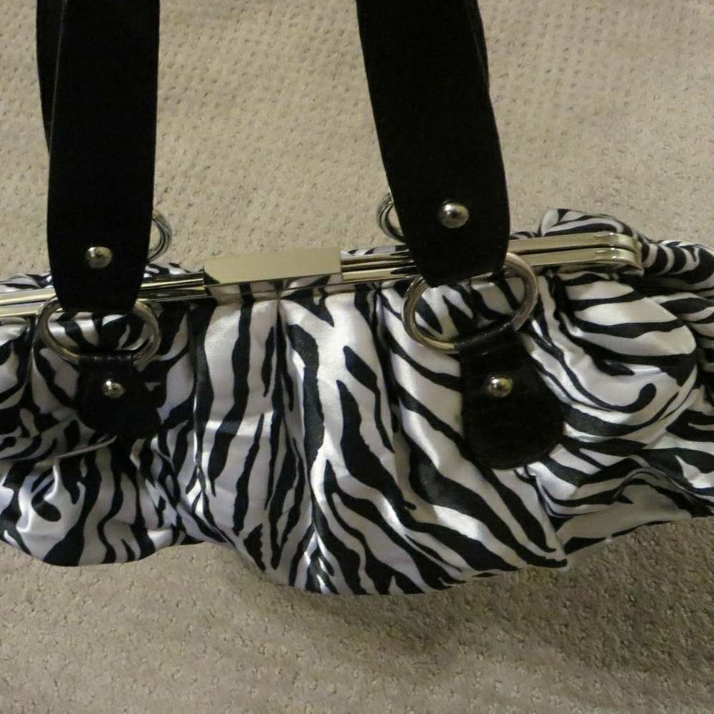 Aldo Zebra Print Shoulder Bag